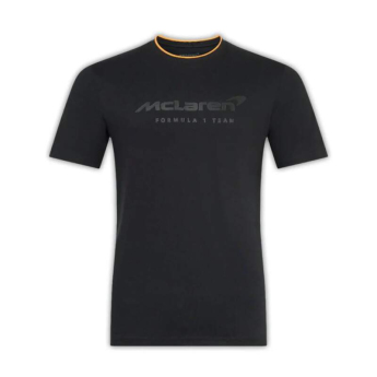 McLaren Honda koszulka męska Essentials black F1 Team 2025