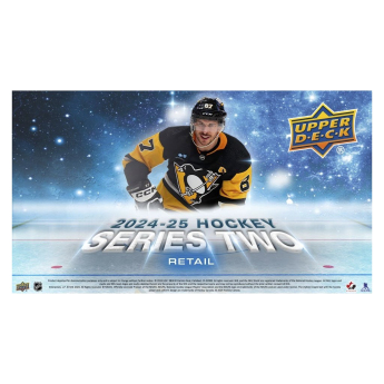 NHL pudełka karty hokejowe NHL 2024-25 Upper Deck Series 2 Tin Box
