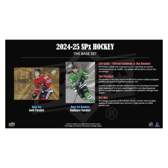 NHL pudełka karty hokejowe NHL 2024-25 Upper Deck SPx Hockey Hobby Box