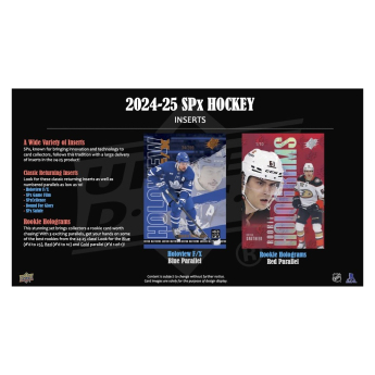 NHL pudełka karty hokejowe NHL 2024-25 Upper Deck SPx Hockey Hobby Box