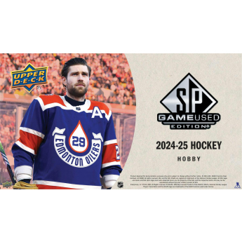 NHL pudełka karty hokejowe NHL 2024-25 Upper Deck SP Game Used Hobby Box