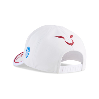 Ferrari czapka baseballówka Lewis Hamilton white F1 Team 2025