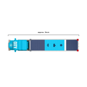 Manchester City układanka Truck 1418 pcs