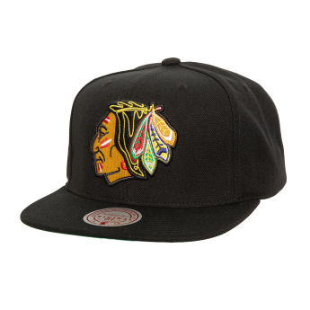 Chicago Blackhawks czapka flat baseballówka Conference Patch Snapback