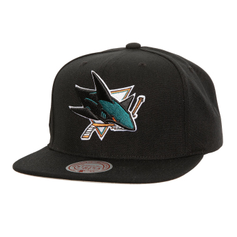 San Jose Sharks czapka flat baseballówka Conference Patch Snapback