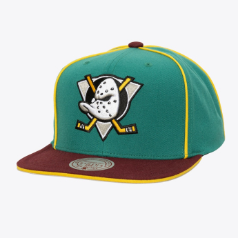 Anaheim Ducks czapka flat baseballówka Pipe Snapback