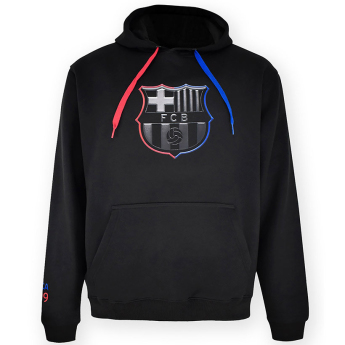 Barcelona męska bluza z kapturem Eblack