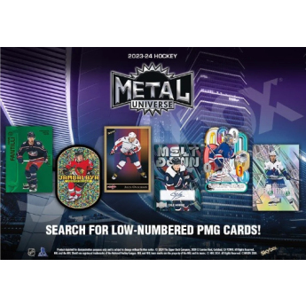 NHL pudełka karty hokejowe NHL 2023-24 Upper Deck Skybox Metal Universe Blaster Box