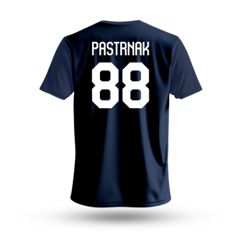 Reprezentacje hokejowe koszulka męska Czech republic David Pastrňák #88 National Emblem 2025 Navy