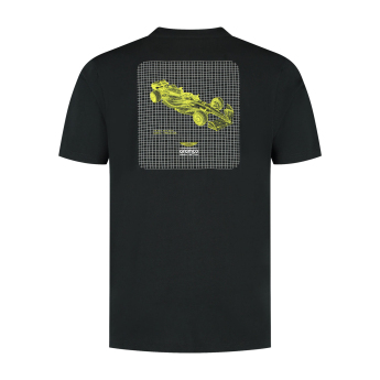 Aston Martin koszulka męska Wireframe Graphic black F1 Team 2025