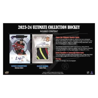 NHL pudełka karty hokejowe NHL 2023-24 Upper Deck Ultimate Hobby Box