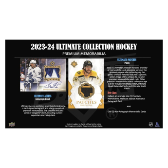 NHL pudełka karty hokejowe NHL 2023-24 Upper Deck Ultimate Hobby Box