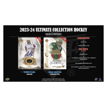 NHL pudełka karty hokejowe NHL 2023-24 Upper Deck Ultimate Hobby Box