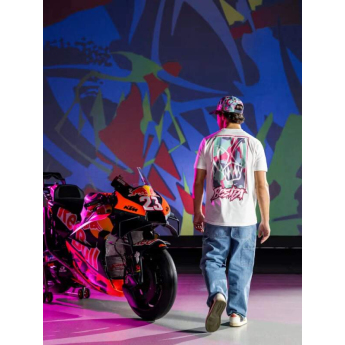 Red Bull KTM koszulka męska rider Enea Bastianini white 2025