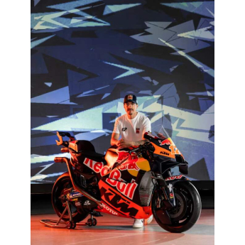 Red Bull KTM koszulka męska rider Maverick Vinales white 2025