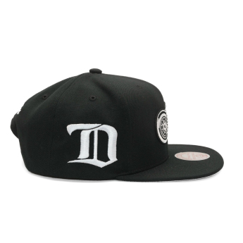Detroit Red Wings czapka flat baseballówka Evergreen Black White Snapback