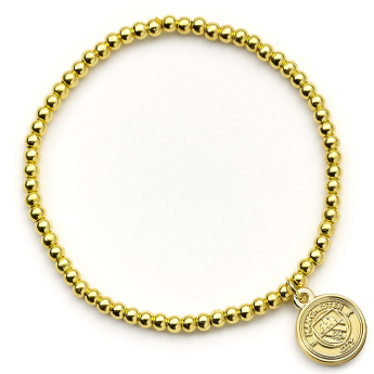 Manchester City opaska Gold Finish Bead