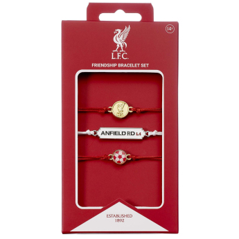 Liverpool zestaw 3 opasek Friendship