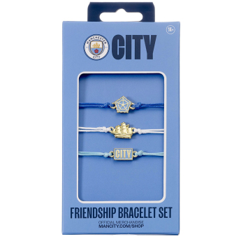 Manchester City zestaw 3 opasek Friendship