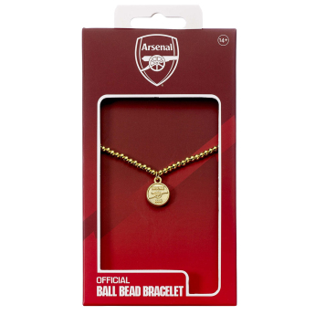 Arsenal opaska Gold Finish Bead