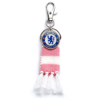 Chelsea zawieszka na torbę Pink Bar Scarf