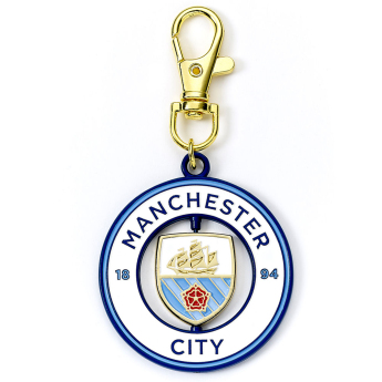 Manchester City zawieszka na torbę Spinning