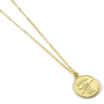 Arsenal naszyjnik Gold Finish Crest Necklace