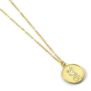 Liverpool naszyjnik Gold Finish Crest Necklace