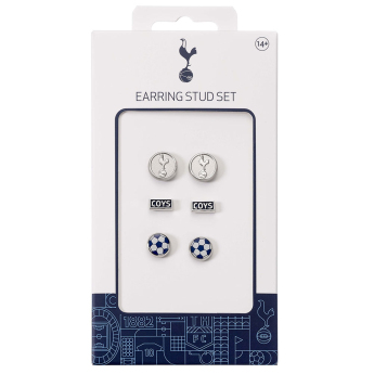Tottenham zestaw kolczyków three unique designs