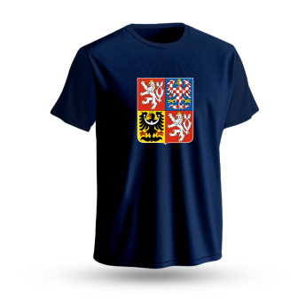 Reprezentacje hokejowe koszulka dziecięca Czech Republic National Emblem 2025 navy