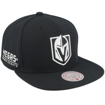 Vegas Golden Knights czapka flat baseballówka Evergreen Black White Snapback