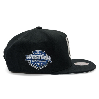 Los Angeles Kings czapka flat baseballówka Conference Patch Snapback