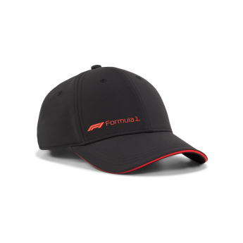 Formuła 1 damska czapka baseballowa Logo black F1 Team 2025