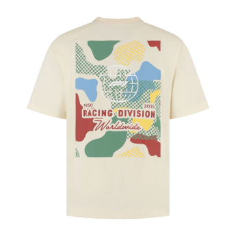 Formuła 1 koszulka męska Camo Graphic beige F1 Team 2025