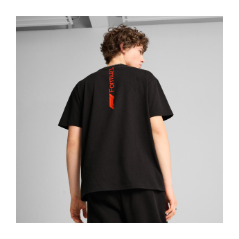 Formuła 1 koszulka męska Essential Relaxed Logo black F1 Team 2025