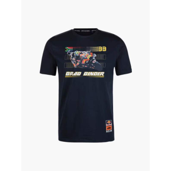 Red Bull KTM koszulka dziecięca #33 Brad Binder Velocity Spirit navy 2025