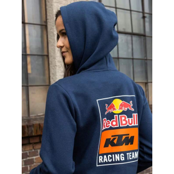Red Bull KTM damska bluza z kapturem small logo navy 2025