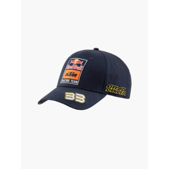 Red Bull KTM dziecięca czapka baseballowa Brad Binder logo navy 2025