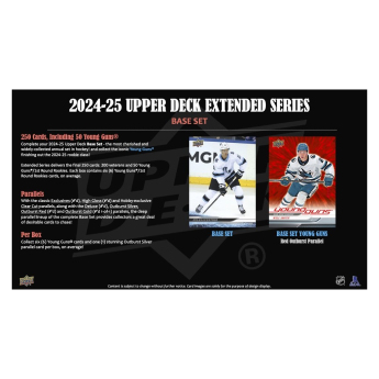 NHL pudełka karty hokejowe NHL 2024-25 Upper Deck Extended Series Hobby Box