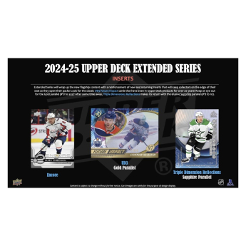 NHL pudełka karty hokejowe NHL 2024-25 Upper Deck Extended Series Hobby Box