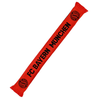 Bayern Monachium szalik zimowy red black