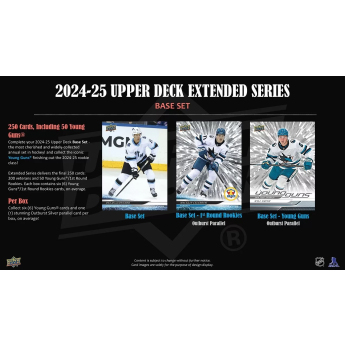 NHL pudełka karty hokejowe NHL 2024-25 Upper Deck Extended Series Hockey Blaster Box