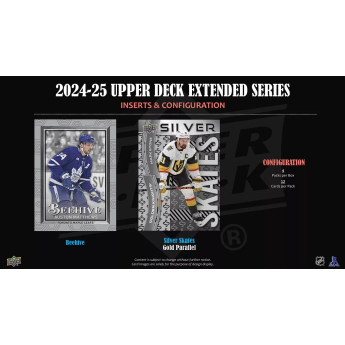NHL pudełka karty hokejowe NHL 2024-25 Upper Deck Extended Series Hockey Blaster Box