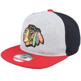 Chicago Blackhawks dziecięca czapka flat Lifestyle Deadstock Grey