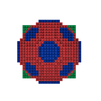 Barcelona układanka Soccer Ball 696 pcs