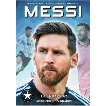 Lionel Messi kalendarz not official LIONEL MESSI 2026