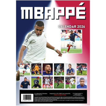 Kylian Mbappé kalendarz not official KYLIAN MBAPPÉ 2026