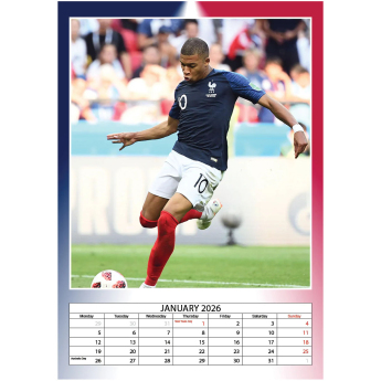 Kylian Mbappé kalendarz not official KYLIAN MBAPPÉ 2026