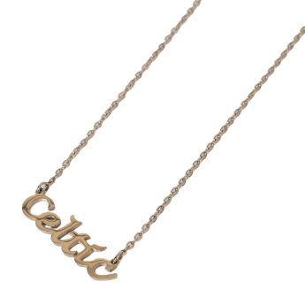 FC Celtic naszyjnik Gold Plated Name Dropper Necklace