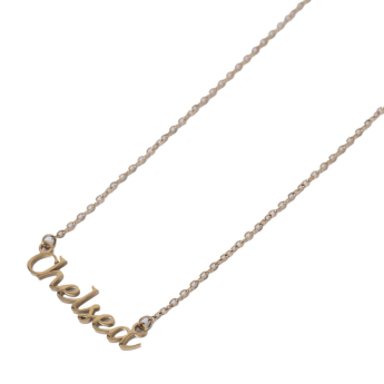 Chelsea naszyjnik Gold Plated Name Dropper Necklace